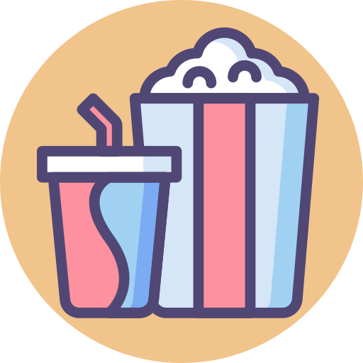 Popcorn Flaticons.com Flat icon