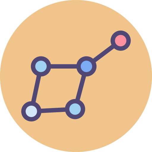 constelaciones icono gratis