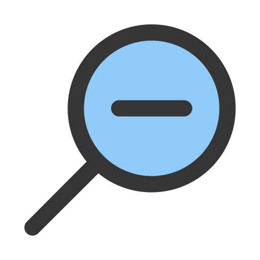 Zoom out free icon Zoom out free icon