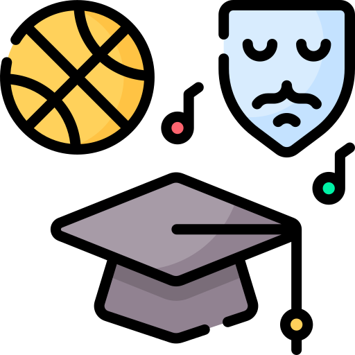 Extracurricular activities - Free hobbies and free time icons