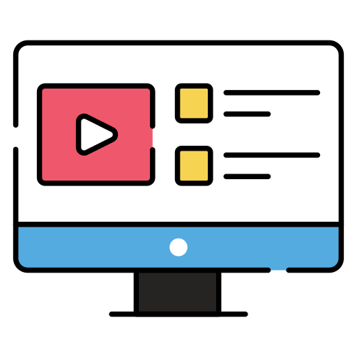 reproduce el video icono gratis