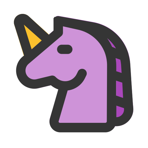 unicornio icono gratis