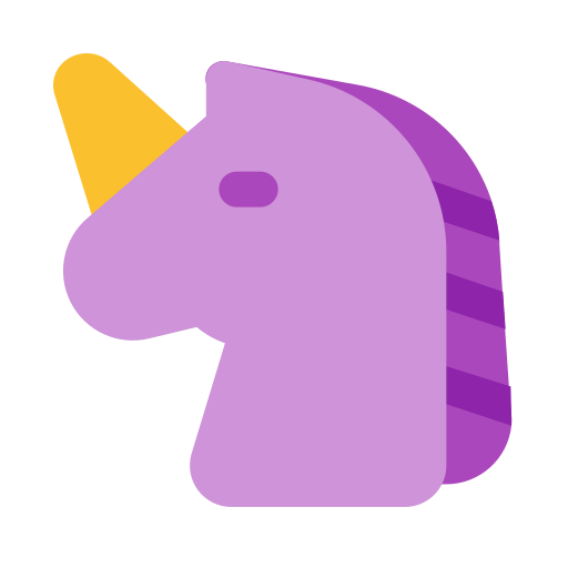 unicornio icono gratis