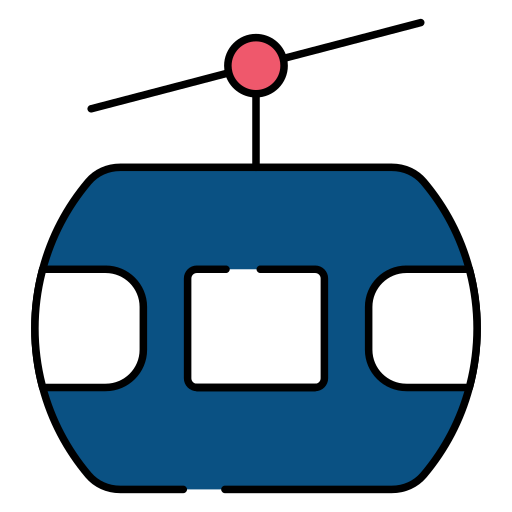 téléphérique Icône gratuit téléphérique Icône gratuit