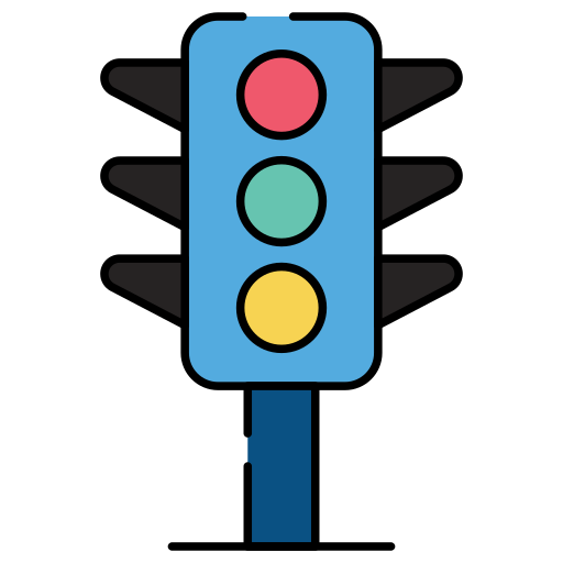 Traffic lights free icon Traffic lights free icon