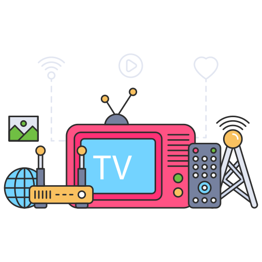 televisión retro icono gratis