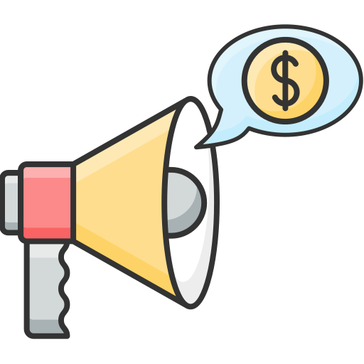 marketing grátis ícone