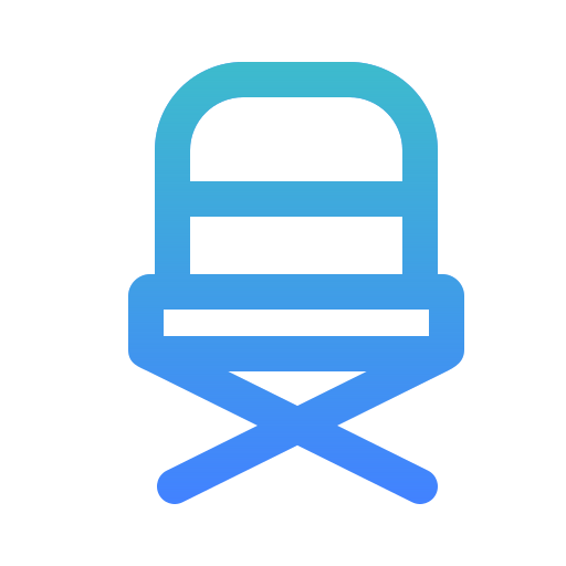 Folding chair free icon Folding chair free icon
