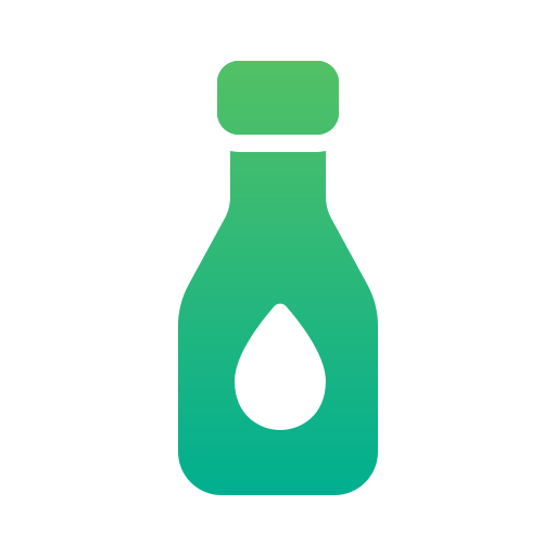 Glass bottle free icon