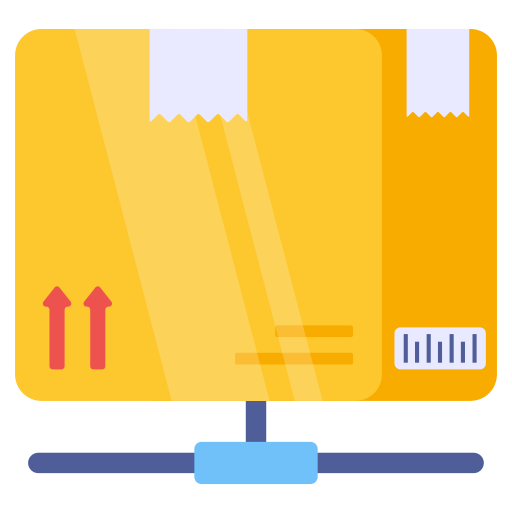 Boxes free icon