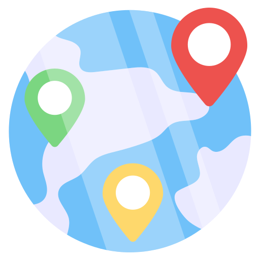 geolocalización icono gratis