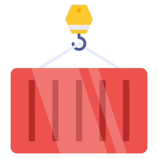 Cargo container free icon Cargo container free icon