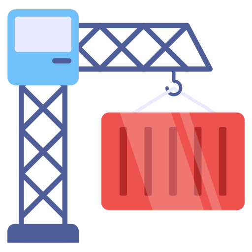 Cargo container free icon Cargo container free icon