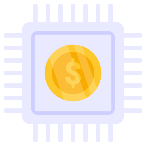 Cash processor free icon