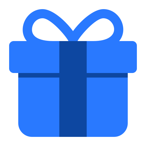 caja de regalo icono gratis