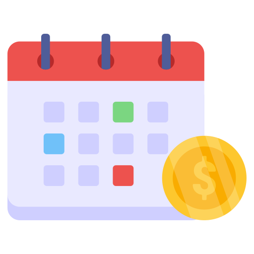 jour de paiement Icône gratuit