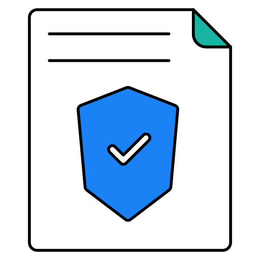 seguridad de archivos icono gratis