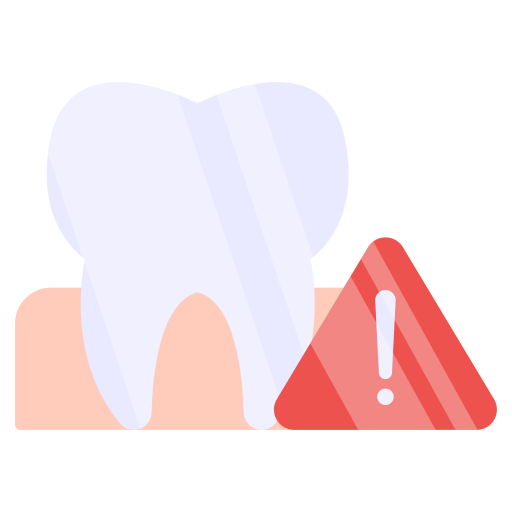 alerta dental icono gratis