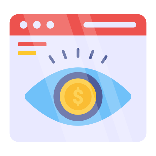 oeil d'affaires Icône gratuit oeil d'affaires Icône gratuit