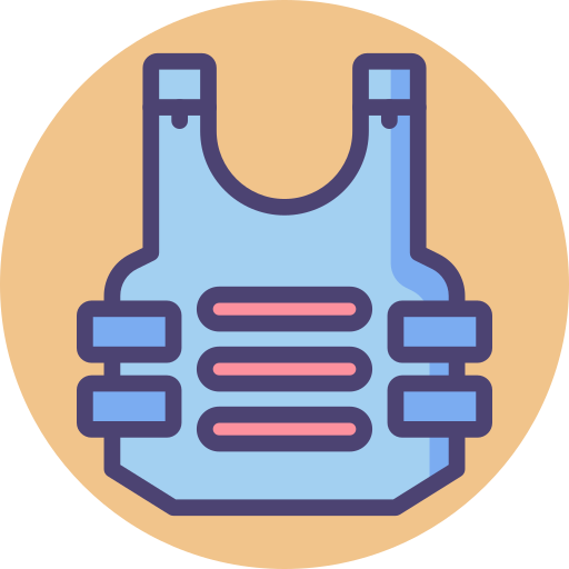 Bulletproof free icon Bulletproof free icon
