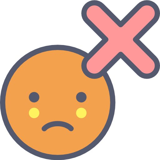 triste icono gratis