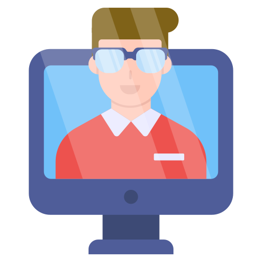 Онлайн-профиль бесплатно иконка