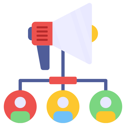 campaña icono gratis