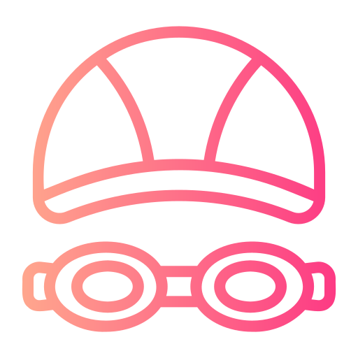 gorro de natación icono gratis
