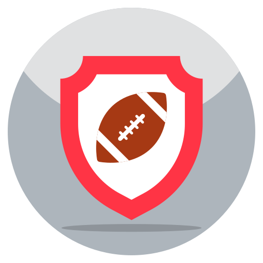 protección del rugby icono gratis