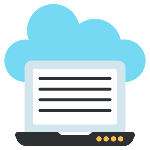 almacenamiento en la nube icono gratis