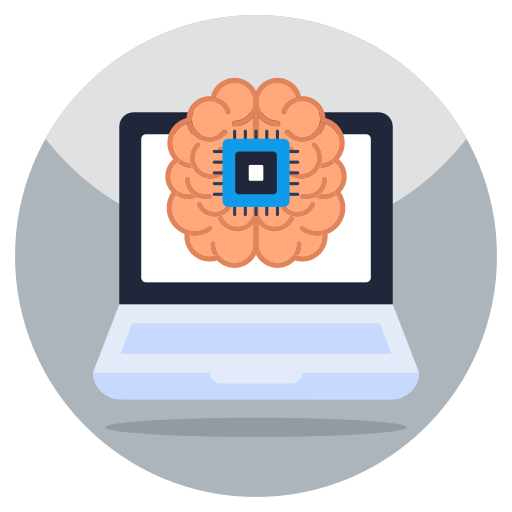 inteligencia artificial icono gratis