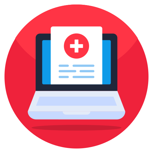 의료 진단서 무료 아이콘