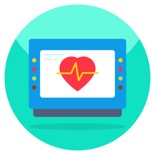 electrocardiograma icono gratis