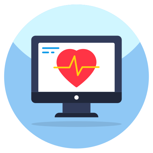 electrocardiograma icono gratis