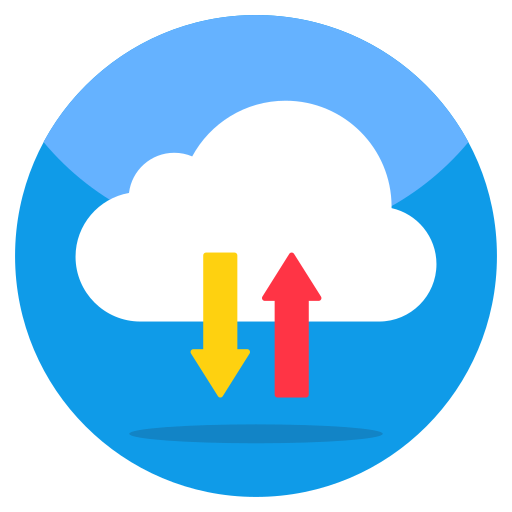 sincronización de datos icono gratis