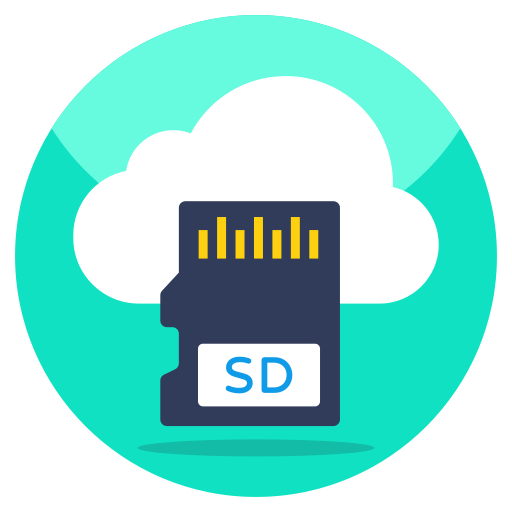almacenamiento en la nube icono gratis