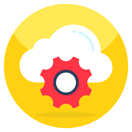 configuración de la nube icono gratis