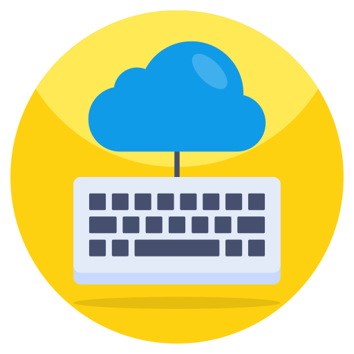 Cloud technology free icon
