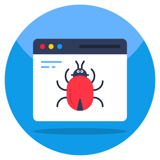 virus web icono gratis