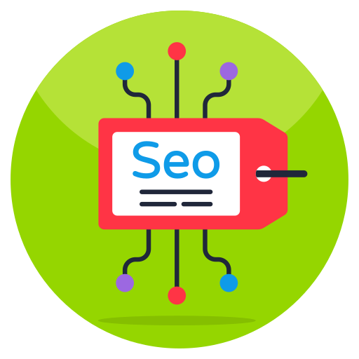 etiqueta seo icono gratis