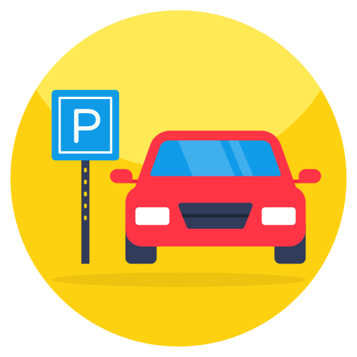 aire de stationnement Icône gratuit