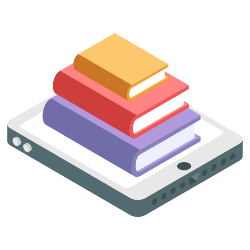 biblioteca móvil icono gratis