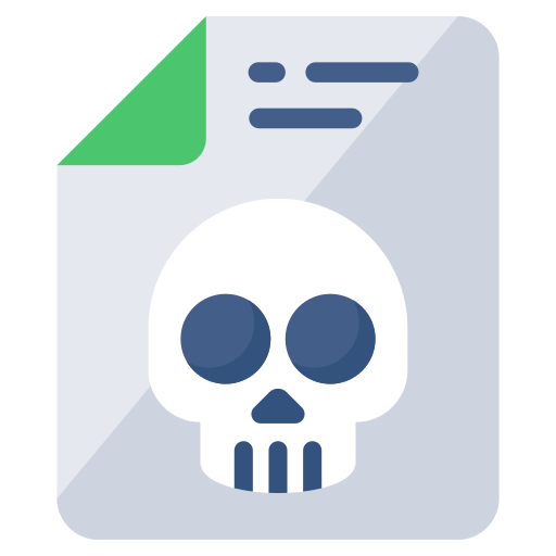 piratería de documentos icono gratis