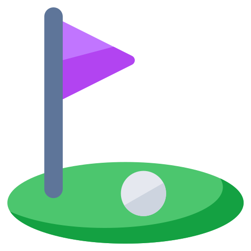 drapeau de golf Icône gratuit