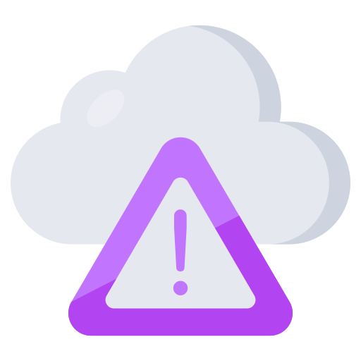 error de nube icono gratis