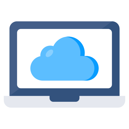 computación en la nube icono gratis