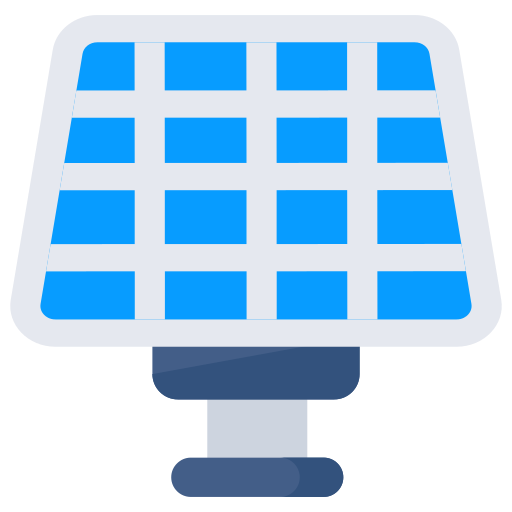 panel solar icono gratis