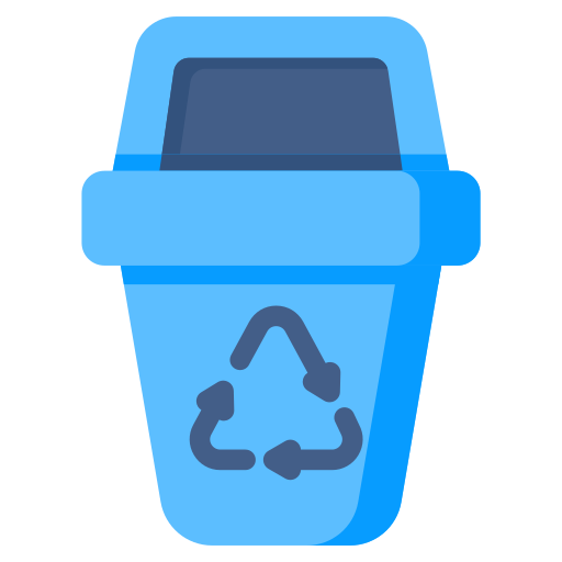 papelera de reciclaje icono gratis