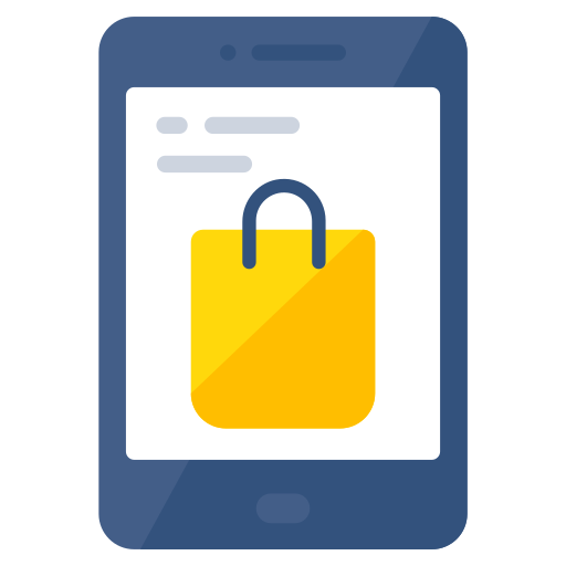 Онлайн покупки бесплатно иконка