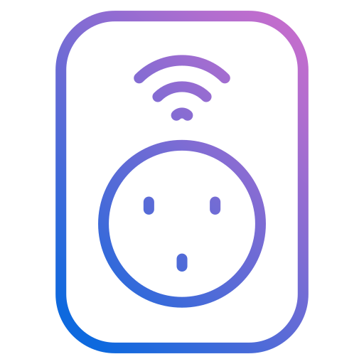 enchufe inteligente icono gratis
